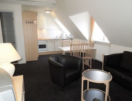1 bedroom hotel apartment in Aarhus center